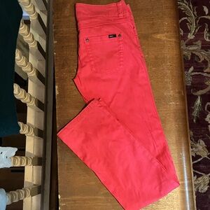 Only Women's Boot Cut Jeans - Vibrant Red